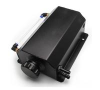 Universal 1L/2L Aluminum Oil Catch Can Reservoir Tank Engine Coolant Radiator Overflow Fuel With Drain Plug Breather Engine Coolant Expansion Tank