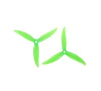 Universal 2/4 Pairs Of 5.1 Inch 5130 Three-blade Propellers For Freestyle Drone Quadcopter(2pairs green)