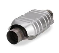 Universal 2.5" Universal Catalytic Converter 13" Length With Heat Shield Stainless Steel High-Flow Catalytic Converter Car Catalytic Converters(1x)