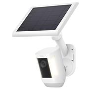 Universal 2-in-1 Wall Mount for Solar Panel & Camera-Compatible with Ring Stick Up Cam/Spotlight Cam/Plus/Pro(Battery), Blink, Arlo, Eufy, Wyze-Adjustable Solar Panel Mount with 360° Rotation White