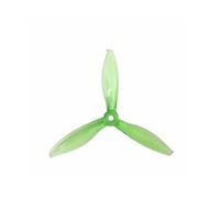 Universal 2 Pairs Of 6 Colors 5149 5.1x4.9 3-propeller impeller Shaft Suitable For Three-blade FPV Drones(Clear Green)
