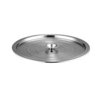 Universal 20-40cm Stainless Steel Pot Lids Universal Cookware Lid Reusable Frying Lid Bowl Cover Restaurant Kitchenware(22cm)
