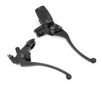 Universal 22mm 25mm Motorcycle Brake Pump Front Master Cylinder Hydraulic Lever Brake Handle Lever(1 Pair 22 16)