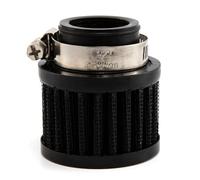 Universal 25mm Car Air Filter Fit For Motorcycle Cold Intake High Flow Crankcase Vent Cover Mini Breather Filters Oil Separator Segregator PCV Valve Oil Separator(Black)