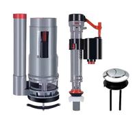 Universal 28cm Toilet Water Inlet Valve Old Tanks Bathroom Pumping Valves 4-Point Thread Interface Accessories(24cm Drain Valve)