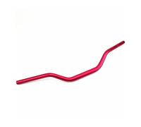 Universal 28mm Motorcycle Handlebar CNC Aluminum Alloy Scooter Handle Bar Steering Wheel Handle Bar For Pit Bike(Red)