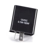 Universal 2P 12V-48VCar Motorcycle Tricycle Flasher Relay Electronic Adjustable Frequency Turn Signal Light Blinker Resistor(48V)