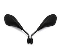 Universal 2pcs/Pair Motorcycle Rear View Mirrors Motorbike Black Handlebar End Side Mirror For Scooters Bike Motorcycles