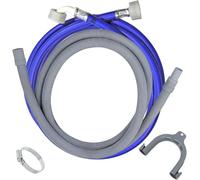 Universal 3.5m Blue Washing Machine Cold Water Fill Inlet Pipe Feed Hose | Flexible and Durable Washing Machine Pipe, Dishwasher Inlet Hose, Extra Long Washing Machine Hose for All Models.