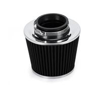 Universal 3" 76mm Air Filter Cold Intake Pipe Turbo Induction Kit Cone JR-AIT28+IMK14 Charge Maximizer Hose Pipe Air Intake(Filter black)