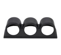 Universal 3 Hole Triple Dash Gauge Meter Pod Mount Holder Eye-Level Viewing Suitable Most Auto Truck Boat Motorcycle Accessories
