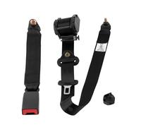 Universal 3-Point Inertia Seat Belt Kit Trucks Campers Adjustable Safety Belt