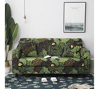 Universal 3 Seater Sofa Cover Elastic Printed Couch Slipcover Fur Protector Slish Home Décor Solut for Easy Fur Protect