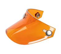 Universal 3 Snap-Button Visor Flip Up Wind Shield for Open Face Motorcycle Helmet