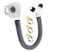 Universal 3-Way Hose Splitter Connector Sets,Y-Shaped Or Straight Connector + 20cm Extension Pipe,Good for Dishwashers and Washing Machines