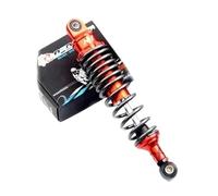 Universal 320MM Motorcycle Rear Suspension Rebound Damping Shock Absorbers CNC Modified Fork/Round Interface(305MM Orange Round)