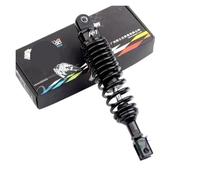 Universal 320MM Motorcycle Rear Suspension Rebound Damping Shock Absorbers CNC Modified Fork/Round Interface(320MM Black Fork)