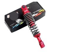 Universal 320MM Motorcycle Rear Suspension Rebound Damping Shock Absorbers CNC Modified Fork/Round Interface(305MM Red Round)