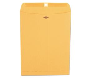Universal 35267 Kraft Clasp Envelope Center Seam 28lb 10 x 13 Brown Kraft 100/Box