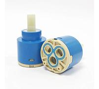 Universal 35mm Replacement Ceramic Disk Tap Valve Insert Gland Cartridge | Tilt & 1/4 Quarter Turn | for Single Levers