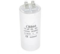 Universal 35uF Microfarad Motor Start Run Capacitor 450V AC With Spade Tags Compatible With Washing Machine Tumble Dryer Dishwasher