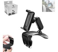 Universal 360° Dashboard Phone Holder, Car Phone Holder Mount, Multifunctional Waterproof Vehicle Smartphone Mount, Fits 4”-7” Phones, Rock-Solid Grip, No Suction (1Pcs)