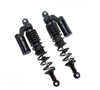 Universal 360MM Motorcycle Shock Absorber Suspension Damper Spring Modified Moto Accessories Motorcycle Damping Device(Black)