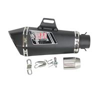 Universal 36mm-51mm Motorcycle Exhaust Muffler With DB Killer For Kawasaki Z900 ZX6R ZX10 Accessories Stainless Steel Adapter(Type C)