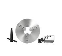 Universal 38mm Spindle Hole WM210 Lathe 125mm Compatible 3-jaw and 4-jaw self-Centering Linkage Chuck Universal(3 jaw)