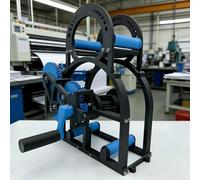 Universal 3D Printing Filament Respooler, Manual Spool Winder for 20cm Spools, No Tangling, for 3D Enthusiasts, Textile Artists