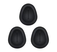 Universal 3pcs Car Mounted Shock Absorber Water Cup Limiter For Groove Decal Noise Reduction Pad Interior Accessories Car Cup Hole