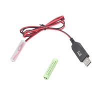 Universal 3V 3A Dummys Battery Eliminator USB Power Cable 2PCS 1.5V Battery Replacement Adapter USB Power Kit