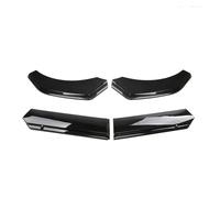Universal 4/5PCS Adjustable ABS Plastic Front Bumper Lip Separator Body Duck Lip Splitter Chin Spoiler Body Kit Diffuser Front Bumper Lip Spoiler