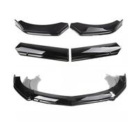 Universal 4/5PCS Adjustable ABS Plastic Front Bumper Lip Separator Body Duck Lip Splitter Chin Spoiler Body Kit Diffuser Front Bumper Lip Spoiler