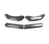 Universal 4/5PCS Adjustable ABS Plastic Front Bumper Lip Separator Body Duck Lip Splitter Chin Spoiler Body Kit Diffuser Front Bumper Lip Spoiler