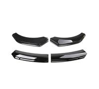 Universal 4/5PCS Adjustable ABS Plastic Front Bumper Lip Separator Body Duck Lip Splitter Chin Spoiler Body Kit Diffuser Front Bumper Lip Spoiler
