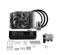 Universal 4-hole 2-hole Automotive Electric Air Conditioning Compressor 12V 24V Truck Truck Street Pole Hot Classic Air Conditioning (Color : 24V 2Holes No Remote)