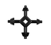 Universal 4 in 1 Drill Chuck Key Replacement for Power Hand Drills and Drill Machines (Black1, 5X5cm)