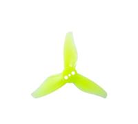 Universal 4 Pairs/8 Pieces 2X2.3X3 3-Blade Propellers 1mm 1.5mm for Freestyle 2-inch Mini Drone(4pairs Yellow 1mm)