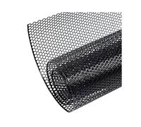 Universal 40"X13" Car Grill Mesh - Aluminum Alloy Automotive Grille Insert Bumper Honeycomb Hole 6mm Spacing 1mm Black