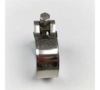 Universal 48-51 Mm 60-63 Mm Duty Stainless Steel Motorcycle Exhaust Banjo Clamp Clip For Slip-on Type Motorcycle Muffler Silencer