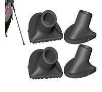 Universal 4pcs Golf Bag Feet Replacement Golf Bag Stand Rubber Feet Replace for Golf Bag Stand Golf Bag Accessories