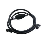 Universal 5/16 Inch 8mm Fuel Line Hose with Connector and Primer Pump Compatible with Marine Parts Outboard Engine Models for Part Number 61J-24306-04-00 6Y2-24306-56 6Y1-24306-55