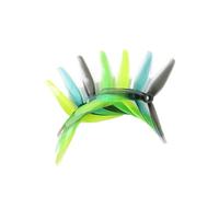 Universal 5.1x3.5x3 6x4x3 Three-Blade Propeller for with 22-23 Series brushless Motors for Drone Parts(4pairs F5 Green)