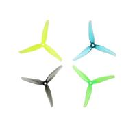 Universal 5.1X3.5X3 / F6 6X4X3 5-6 Inch 3-blade Propeller For Racing Drone Accessories(4pairs F5 green)