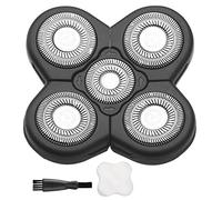 Universal 5 Blades Head Shaver Replacement Heads Compatible with ROSSIFUR Lovcoyo Gisaae Bazivve ElectriBrite Freebird Most Mainstream Brands Head Shaver Electric Shaver Replacement Head