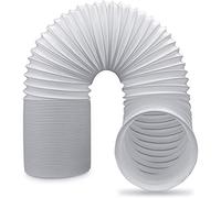 Universal 5" Diameter Portable Air Conditioning Exhaust Hose - 59" Long Flexible Duct Pipe for AC Units - Anti-Clockwise Direction for Easy Installation