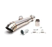 Universal 51mm Motorcycle Exhaust Muffler Pipe For Escape With DB Killer For Yamaha FZ1 R6 R15 Accessories Modified(Type B)