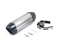 Universal 51MM Motorcycle Exhaust Pipe Muffler Pipe For K&awasaki Er6n Sv650 Crf 230 Z800 R1 Cb650f Cb1000r Cbr250r system(Style2)