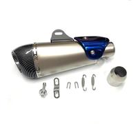 Universal 51mm Motorcycle Modified Exhaust Silencer Parts For YAMAHA R3 MT07 FZ1 R6 R15(Style 3)